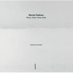 Morton Feldman Piano Violin Viola Cello VINYL LP