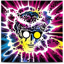 Johnny & Josh Abrahams Galvatron Artful Escape PSYCHEDELIC BLUE & PINK SPLATTER VINYL 2LP