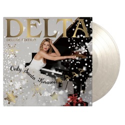 Delta Goodrem Only Santa Knows MOV DELUXE LTD #D 180GM SNOWY WHITE VINYL 2 LP