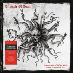 Triumph Of Death Resurrection Of The Flesh RED VINYL 2LP +7INCH