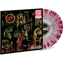 Slayer Reign In Blood RSD Essentials CLEAR W/RED SPLATTER VINYL LP