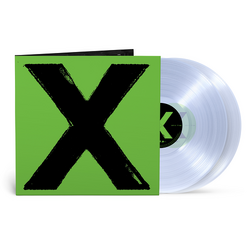 Ed Sheeran X Atlantic 75 CRYSTAL CLEAR VINYL 2 LP