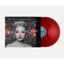 The Best Of Kate Miller-Heidke Act One OPAQUE RED VINYL 2 LP