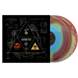 Atreyu The Beautiful Dark of Life RED/TEAL/YELLOW COLOUR SWIRL VINYL 2 LP