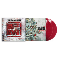 Fort Minor The Rising Tied DELUXE EDITION APPLE RED VINYL 2 LP