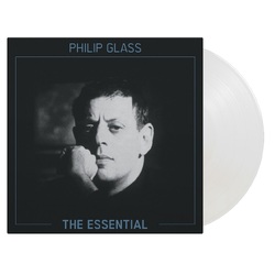 Philip Glass Essential MOV ltd #d 180GM CRYSTAL CLEAR VINYL 4 LP in slip case