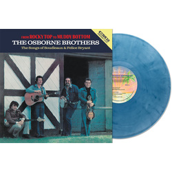 The Osborne Brothers From Rocky Top To Muddy Bottom DENIM BLUE VINYL LP