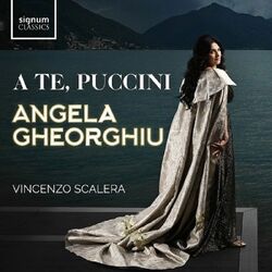 Angela Gheorghiu Vincenzo Scalera A te Puccini BLACK VINYL LP