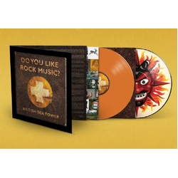 British Sea Power Do You Like Rock Music? 15th anny Expanded Edition ORANGE VINYL LP / PICTURE DISC LP