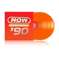 Various Artists NOW - Yearbook 1990 ORANGE VINYL 3 LP
