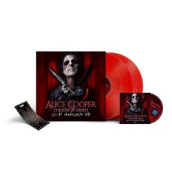 Alice Cooper Theatre Of Death - Live At Hammersmith 2009 RED VINYL 2LP + DVD