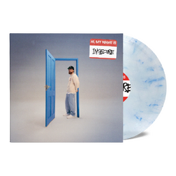 Sam Tompkins hi, my name is insecure BLUE/WHITE MARBLE VINYL LP