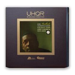 John Coltrane Ballads ANALOGUE PRODUCTIONS UHQR 200GM CLEAR VINYL 2 LP BOX SET
