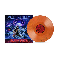 Ace Frehley 10,000 Volts ORANGE TABBY VINYL LP