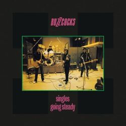 Buzzcocks Singles Going Steady - 45th Anniversary ORANGE VINYL LP