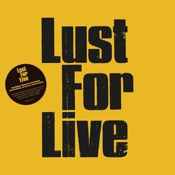 Lust For Life Band Lust For Live WHITE AND YELLOW VINYL 2LP