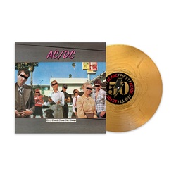 AC/DC Dirty Deeds 50th Anniversary GOLD NUGGET VINYL LP