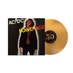 AC/DC Powerage 50th Anniversary GOLD NUGGET VINYL LP
