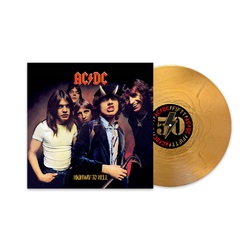 AC/DC Highway To Hell 50th Anniversary GOLD NUGGET VINYL LP