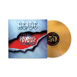 AC/DC The Razors Edge 50th Anniversary GOLD NUGGET VINYL LP