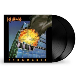 Def Leppard Pyromania BLACK VINYL 2 LP