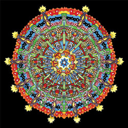 of Montreal Hissing Fauna Are You The Destroyer? RED / YELLOW VINYL 2 LP 12p booklet