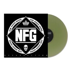 New Found Glory Resurrection COKE BOTTLE GREEN VINYL LP