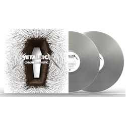 Metallica Death Magnetic MAGNETIC SILVER COLOURED VINYL 2LP