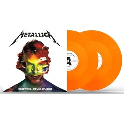Metallica Hardwired To Self-Destruct FLAME ORANGE COLOURED VINYL 2LP