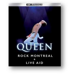 Queen Queen Rock Montreal / Live Aid 4K Ultra High Definition DVD ATMOS