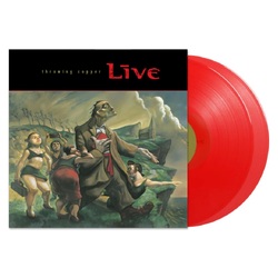 Live Throwing Copper AUSTRALIAN EXCLUSIVE TRANSPARENT RED VINYL 2 LP