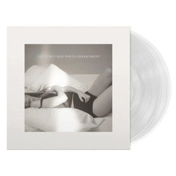 Taylor Swift The Tortured Poets Department PHANTOM CLEAR VINYL 2 LP
