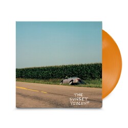 Mount Kimbie The Sunset Violent Indies ORANGE VINYL LP