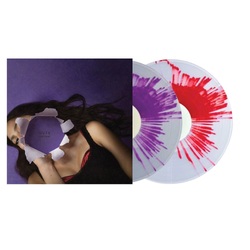 Olivia Rodrigo GUTS SPILLED DELUXE WHITE W/ PURPLE / RED VINYL 2 LP