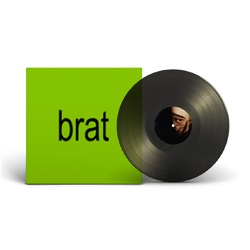 Charli XCX BRAT TRANSLUCENT BLACK VINYL LP
