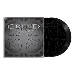 Creed Greatest Hits BLACK VINYL 2 LP ETCHED D SIDE