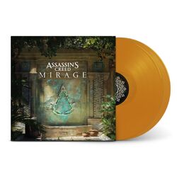 Brendan Angelides Assassins Creed Mirage video game soundtrack AMBER VINYL 2 LP