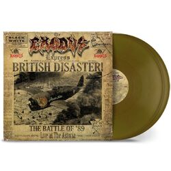 Exodus British Disaster GOLD VINYL 2LP