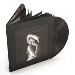 Taylor Swift The Tortured Poets Department CHARCOAL VINYL 2 LP + Bonus Black Dog