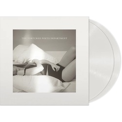 Taylor Swift The Tortured Poets Department WHITE VINYL 2 LP + facsimile hand written RSD note