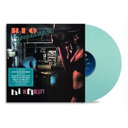 REO Speedwagon Hi Fidelity SEA GLASS VINYL LP