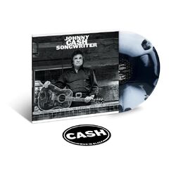Johnny Cash Songwriter BLACK AND WHITE VINYL LP