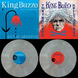 King Buzzo This Machine Kills Artists + Gift Of Sacrifice SILVER STREAK VINYL 2 LP