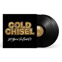 Cold Chisel 50 Years The Best Of BLACK VINYL 2 LP - CREASED/DENTED SLEEVE