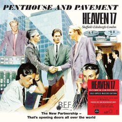 Heaven 17 Penthouse and Pavement Half Speed Master Edition BLACK VINYL LP