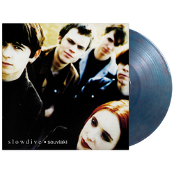 Slowdive Souvlaki MOV limited #d TRANSLUCENT BLUE & RED MARBLED VINYL LP