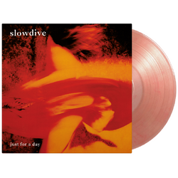 Slowdive Just For A Day MOV limited #d TRANSLUCENT RED MARBLED VINYL LP