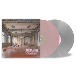 Tones And I Beautifully Ordinary POWDER PINK AND MARBLED SILVER VINYL 2 LP