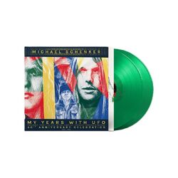 Michael Schenker My Years with UFO TRANSPARENT GREEN VINYL 2 LP