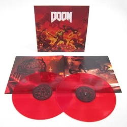 Mick Gordon Doom Soundtrack 2024 reissue RED VINYL 2 LP